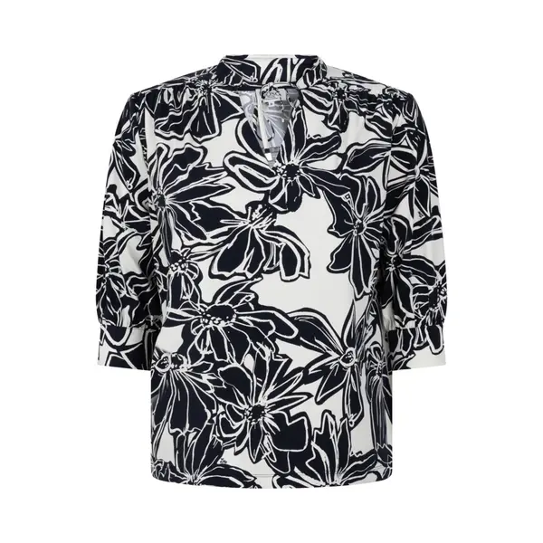 Zoso Blouse Marloes 261 Night Blue Dames Maat - L thumbnail