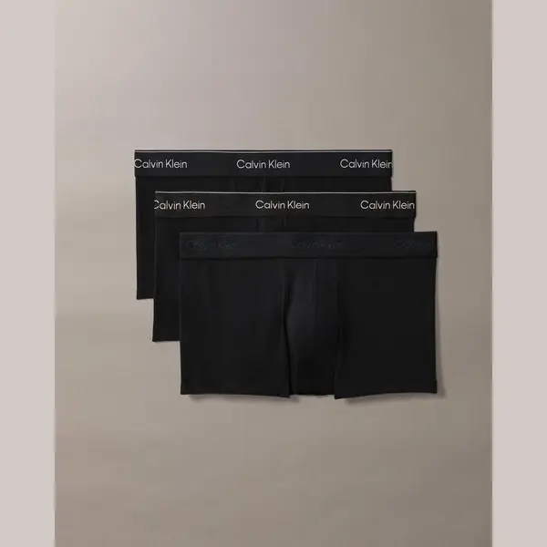 Calvin Klein Underwear Boxershorts Beige / Navy / Zwart / Wit thumbnail