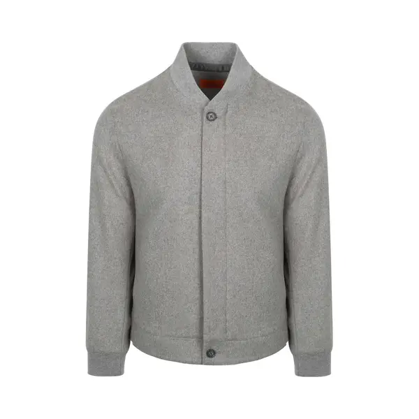 Suitable Bomberjacke Flanell Grau - Größe Xl thumbnail