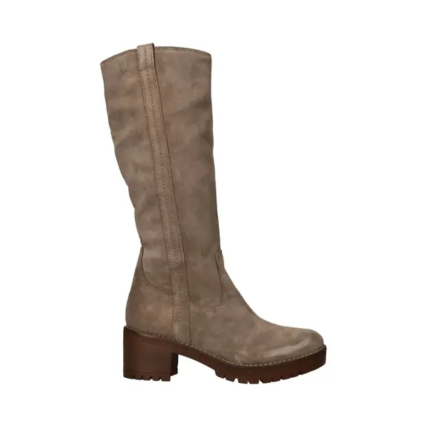 Loff 1881 Lange Laarzen - Dames - Taupe - Maat, 40 thumbnail