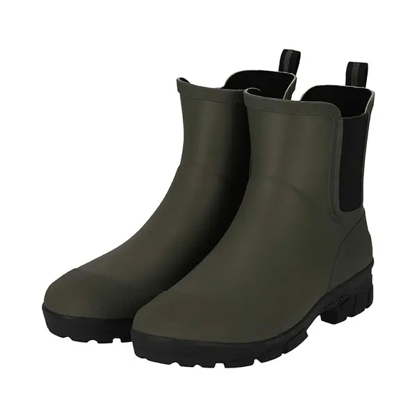 Morethansocks – Gummistiefel Herren Halbhoch Aus Hochwertigem Gummi – Wasserdicht, Bequem & Leicht – Rutschfeste Sohle (Grün, Eu thumbnail