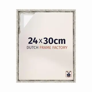 Dutch Frame Factory - Schattenfugenrahmen 24x30 - Weiß Vintage - Rahmen Für Leinwand Bilder Auf Keilrahmen - Mdf - Lausanne