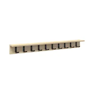 VidaXL Wandmontierter Nachttisch Sonoma-Eiche 100 X 10, 5 X 10, 5 Cm, Moderner Wandgarderobe Mit Platzsparendem Design, Praktischer Aufbewahrung Für