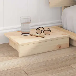 VidaXL Bettgestell Braun 120 X 190 Cm Holz