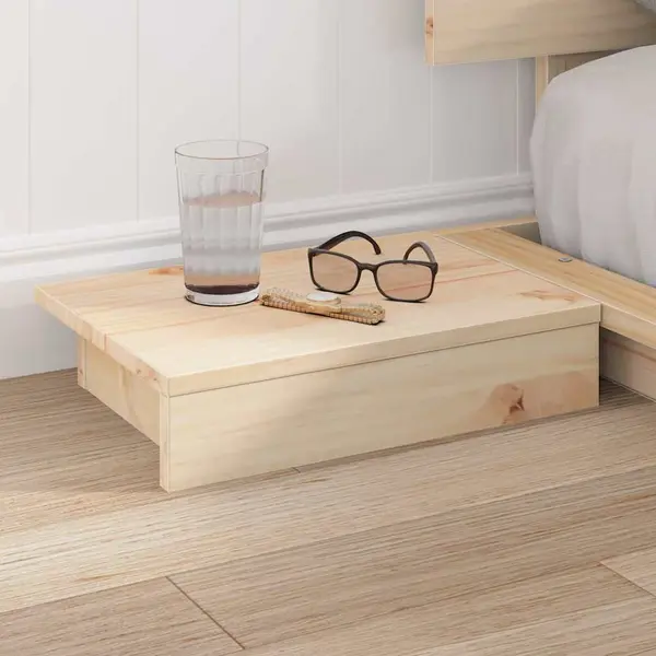 VidaXL Bettgestell Braun 120 X 190 Cm Holz thumbnail