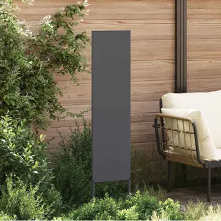 Garten Dekoratives Panel Sonstiges Anthrazit 32 X 140 Cm Vidaxl