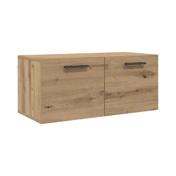 VidaXL Wandschrank Artisan-Eiche 80 X 36.5 X 35 Cm Holzwerkstoff thumbnail