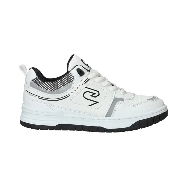 Cruyff Junior Raval Sneakers Jongens - Leren Sneaker - Wit - Maat 33 thumbnail