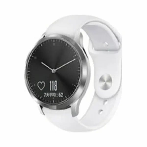 By Qubix Horlogebandje Geschikt Voor Huawei Watch Gt 6 - 41mm - Sportbandje - Maat, Large - Wit - Aanzetmaat, 18mm thumbnail