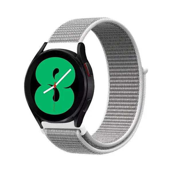 By Qubix Sport Loop Nylon Bandje - Grijs - Horlogebandje Geschikt Voor Huawei Watch Gt 6 - Gt 6 Pro - 46 Mm - Aanzetmaat, 22mm thumbnail