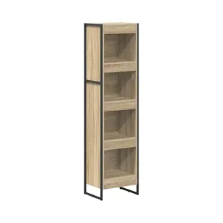 Bücherregal Sonoma 80 X 30 X 155 Cm Holzwerkstoff Vidaxl