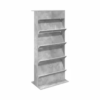VidaXL Magazinregal Beton Grau 70 X 41 X 156 Cm Holzwerkstoff