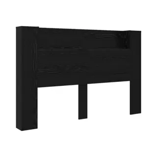 Kopfteil Schwarz Eichen-optik 160 X 17 X 104, 5 Cm Holzwerkstoff Vidaxl