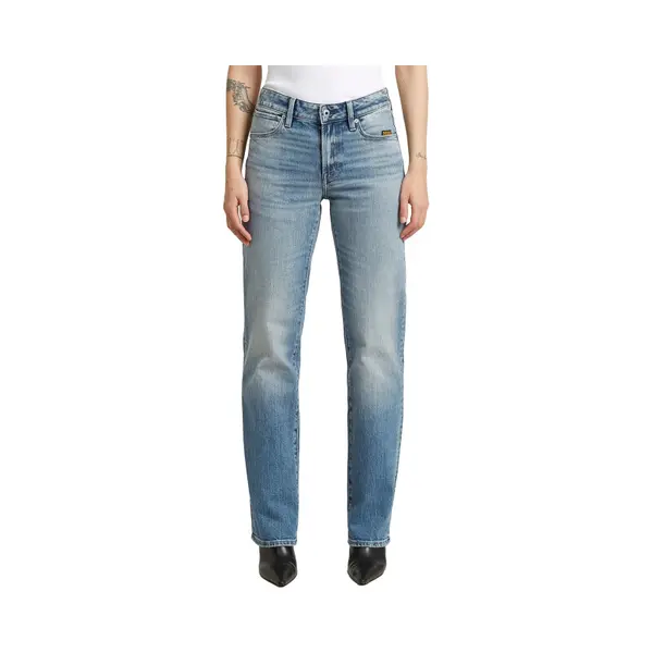 G-Star G-Straight Jeans - Mittelblau - Damen thumbnail