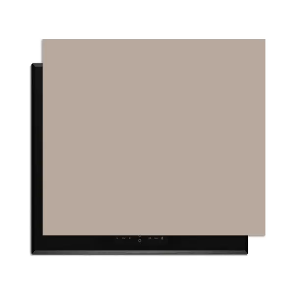 KitchenArt - Taupe Mist – Inductie Beschermer - 52x35 Cm - Kookplaat Beschermer - Luxe Afdekplaat Inductieplaat - Anti-slip & Oprolbaar - thumbnail