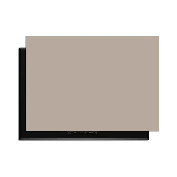 KitchenArt - Taupe Mist – Inductie Beschermer - 86x52 Cm - Kookplaat Beschermer - Luxe Afdekplaat Inductieplaat - Anti-slip & Oprolbaar - thumbnail