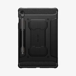 Spigen Rugged Armor Pro 27,7 cm (10.9") Folioblad Zwart