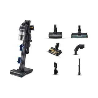 Samsung VS20C9554TK Steelstofzuiger Batterij/Accu Droog Cyclonisch Zakloos 0,8 l 580 W Zwart
