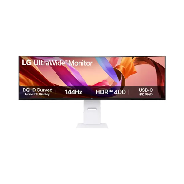 Lg 49U950A-W Computerbildschirm 124,5 cm (49") 5120 x 1440 Pixel Dual Qhd Led Schwarz, Weiß thumbnail
