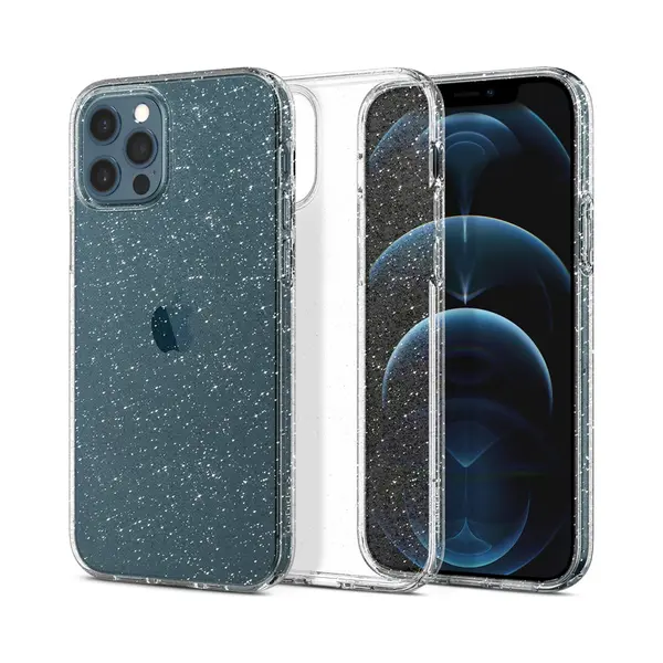 Spigen Liquid Crystal Glitter mobiele telefoon behuizingen 15,5 cm (6.1") Hoes Transparant thumbnail