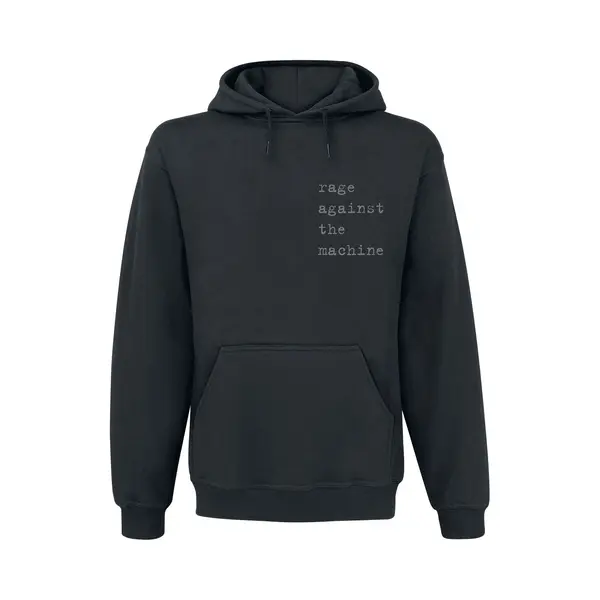 Rage Against The Machine Ftbk Hoodie Black thumbnail