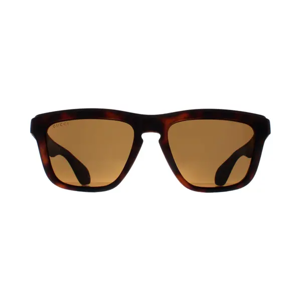 Gucci Man Gucci GG1571S 002 Sunglasses Injected Havana Brown Squared thumbnail