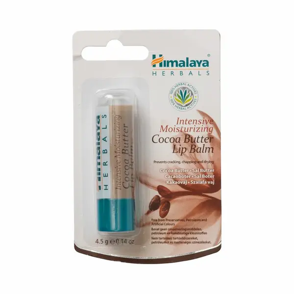 Himalaya Intensive Moisturizing Cocoa Butter Lip Balm |Rich Cocoa Butter Repairs Dry And Chapped Lips Enriched With Vitamin E Hydrates, Nourishes And thumbnail