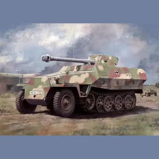 Dragon Modelbouwpakket Militaire Voertuigen - 6963 Sd.Kfz.251/22 W/7.5cm PaK 40 Plastic - 1, 35 - Modelbouw