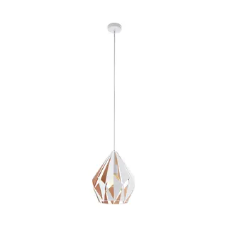 Eglo Carlton 1 hangende plafondverlichting Flexibele montage E27