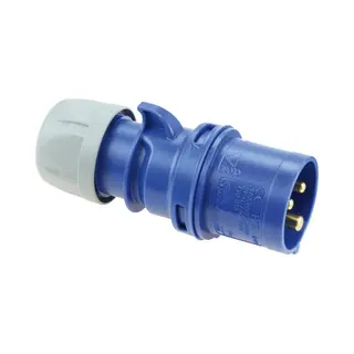 Belram Male Cable 220V/16A/3 Blue Marke