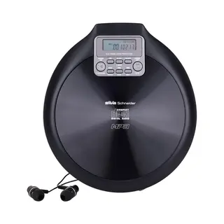 Silva Schneider Mcd 50 Tragbarer Cd-Player Schwarz