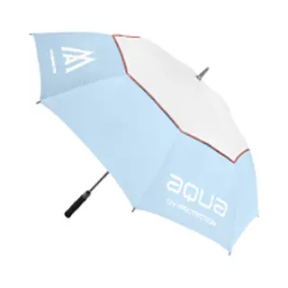 Big Max Golfparaplu Aqua Uv, Ijsblauw/wit/perzik