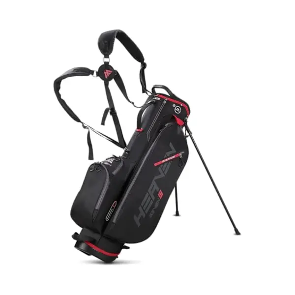 Big Max Heaven 7 G Standbag - Sunday Golfbag (Black/red) thumbnail