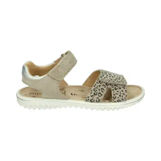 Superfit - 609004 - MeisjesSandalenKindersandalen - Kleur, Wit/beige - Maat, 38