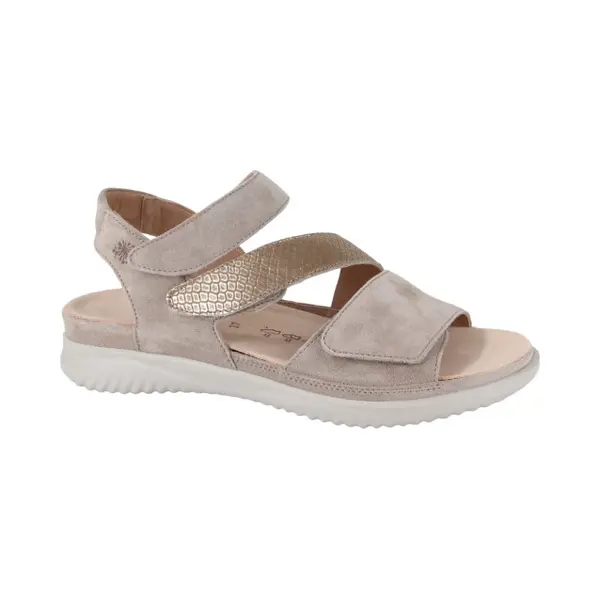Hartjes Breeze Sandalen Dames - Grijs - Maat 37 thumbnail