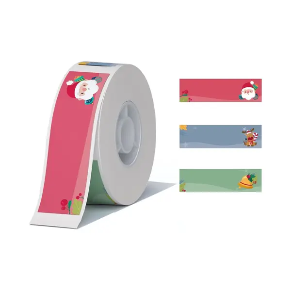 Niimbot - Labels/Etiketten D110(M)/D11(H)/H1S/D101 - 14x50mm - 130 Vellen - Kerst thumbnail