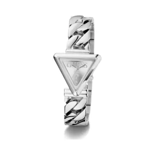 Reloj Guess - Fame Cuarzo / 1 Atm Color Esfera, Platado/gris Tamaño De La Caja 34, 00
