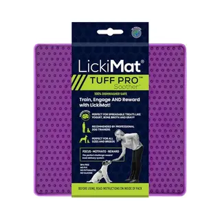 LickiMat Pro Tuff Schnuller Für Hunde, Robuste Leckmatte Für Hunde, Beruhigend, Alternative Zu Puzzle-Spielzeug Und Slow Feeder-Schüsseln, Perfekt