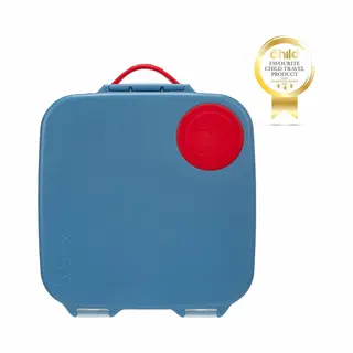 B.box Lunchbox | Jumbo Bento Box With 4 Compartments (2 Leakproof), Removable Divider, Gel Cold Pack | Ideal For School | From 3+ | 2L Capacity