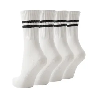 4 Paar - Sokken - Dames Hoge Pilates Antislip Sokken - Yoga Pilates Sokken Met Grip - Antislip Katoenen Sokken - Yoga Sokken - Antislip Enkelsokken -