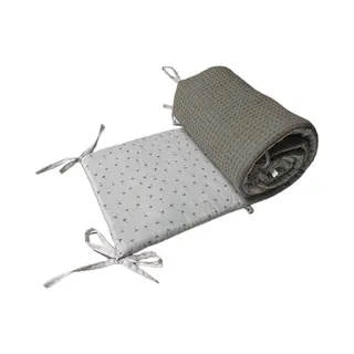 Quilola Bedbumper Paardenbloem - Bed Zijbeschermers - Anti Stootrand - Bedomrander 180x30 Cm