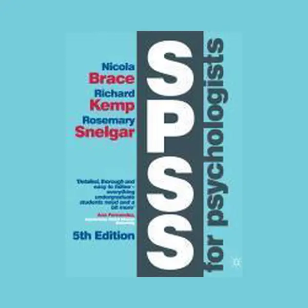 Brace Nocola Spss For Psychologists thumbnail