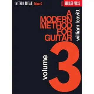 Modern Method For Guitar Vol 3