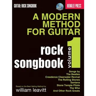 A Modern Method For Guitar Rock Songbook