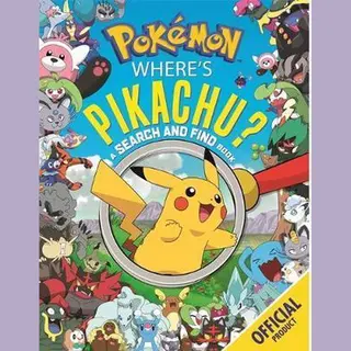 Where's Pikachu? A Search And Find Book