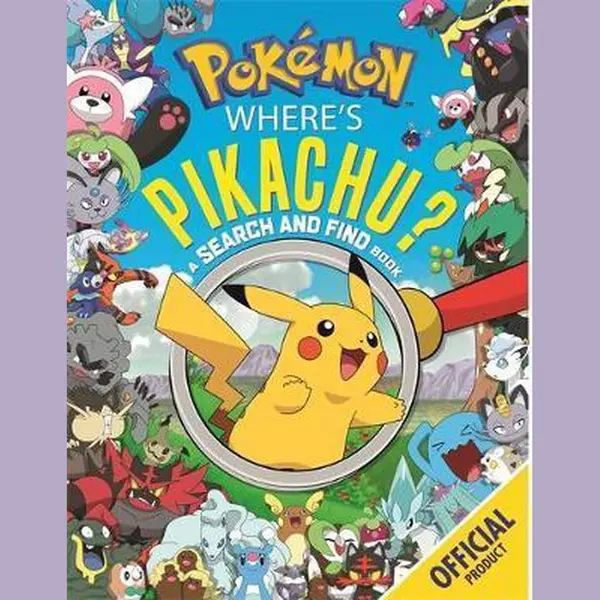 Where's Pikachu? A Search And Find Book thumbnail