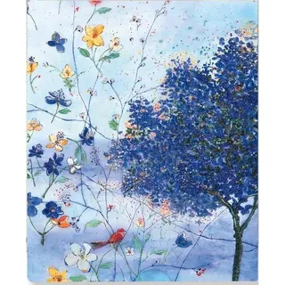 Peter Pauper Oversize Notitieboek - Azure Dreams - 18x23 Cm
