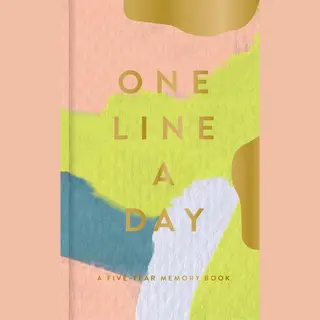 Chronicle Books Modern One Line A Day, A Five-Year Memory Book