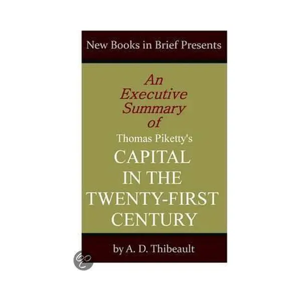 Executive Summary Of Thomas Piketty'S 'Capital In The Twenty thumbnail