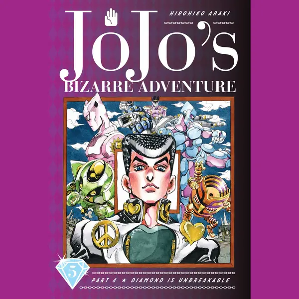 Isbn JoJo's Bizarre Adventure: Part 4--Diamond Is Unbreakable, Vol. 5 boek Strips & grafische boeken Engels Hardcover 394 pagina's thumbnail